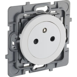 Debflex - casual evo mecanisme prise 2P+T puit affleurant blanc