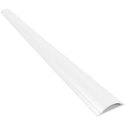 Debflex - cache cable multimedia adhesif 70 mm longueur 1 m blanc - 760220