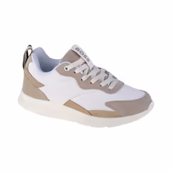 BOSS - Baskets en cuir à lacets Blanc