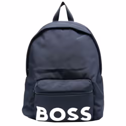BOSS - Sac à dos texturé Bleu