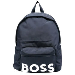 BOSS - Sac à dos texturé Bleu