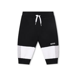 BOSS - Pantalon de jogging molletonné Noir