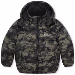 TIMBERLAND - Doudoune déperlante camouflage Vert