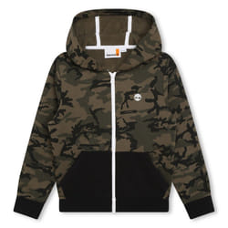TIMBERLAND - Sweat-shirt à capuche molleton Vert