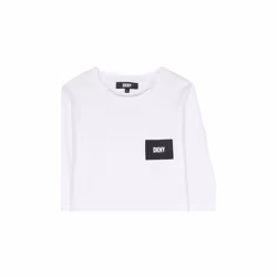 DKNY - T-shirt à manches longues Blanc - 16 ans