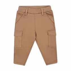 BOSS - Pantalon avec poches à rabat Marron