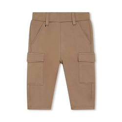 BOSS - Pantalon avec poches à rabat Marron