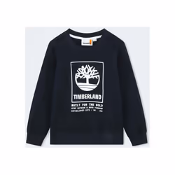 TIMBERLAND - Sweat-shirt molletonné à motif Bleu