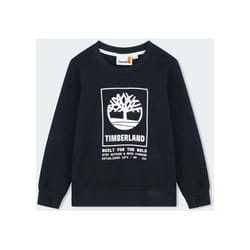TIMBERLAND - Sweat-shirt molletonné à motif Bleu