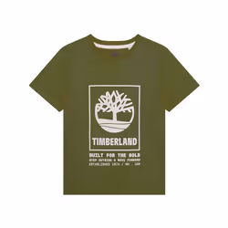 TIMBERLAND - T-shirt manches courtes Vert - 16 ans