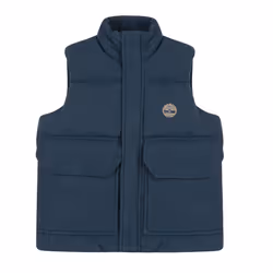 TIMBERLAND - Doudoune zippée à sigles Bleu