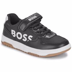 BOSS - Baskets à lacets et bande auto-agrippante Noir