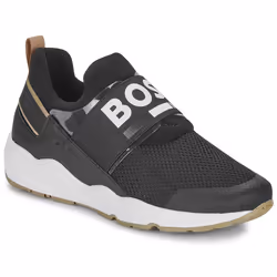 BOSS - Baskets multimatières Noir