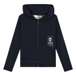 TIMBERLAND - Cardigan à capuche molletonné Bleu