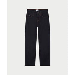 BOSS - Jean droit 5 poches Bleu