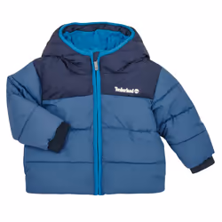 TIMBERLAND - Doudoune à capuche déperlante Bleu