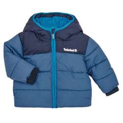 TIMBERLAND - Doudoune à capuche déperlante Bleu