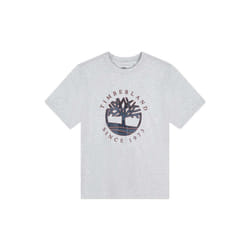 TIMBERLAND - T-shirt sigle à manches courtes Gris