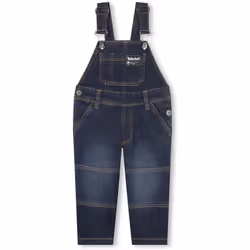 TIMBERLAND - Salopette en jean avec poches Bleu