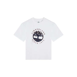 TIMBERLAND - T-shirt sigle à manches courtes Blanc