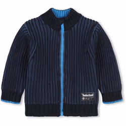 TIMBERLAND - Cardigan zippé Bleu