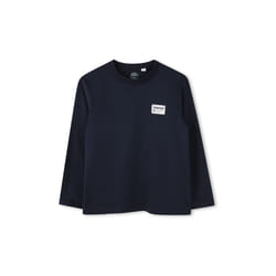 TIMBERLAND - T-shirt uni avec étiquette Bleu