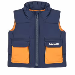 TIMBERLAND - Doudoune zippée sans manche Bleu