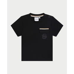 BOSS - T-shirt avec poche Noir