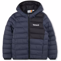 TIMBERLAND - Doudoune bicolore zippée Bleu
