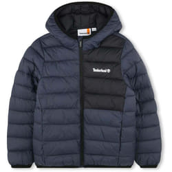 TIMBERLAND - Doudoune bicolore zippée Bleu