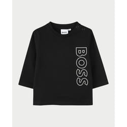 BOSS - T-shirt sigle vertical Noir
