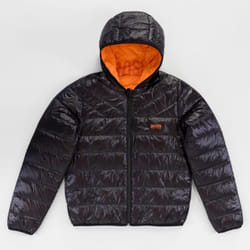 BOSS - Doudoune réversible zippée NOIR ORANGE