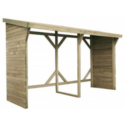 Abri bûches - 2.5 m² - 2.78 x 0.90 x 1.85 m- 5 Stères