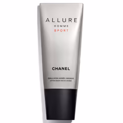 CHANEL Allure Homme Sport Émulsion Après Rasage 100 ml, Baume après rasage, Tous types de peau, 100 ml, Énergisant, Hydratant ...