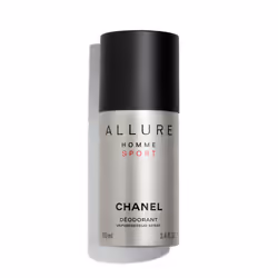 CHANEL Allure Homme Sport Deodorant Spray 100 ml, Hommes, Anti-transpirant parfumé, Déodorant spray, Spray, 100 ml, Une compo ...