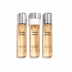 CHANEL Chance Eau De Toilette Twist And Spray 3 x 20 ml, Femmes, 3 pièce(s), Eau de toilette, 20 ml, 20 ml, 20 ml