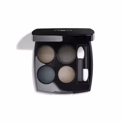 CHANEL Les 4 Ombres 324 Blurry Blue, Poudre, Métallique, Fumé, Lissage, Blurry Blue, 4 couleurs, Mat, Métallique, Satin, Bril ...