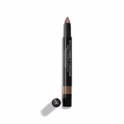 CHANEL Stylo Ombre ET Contour 12 Contour Clair 0.8g, Crème, Fumé, Marron, Contour Clair, 1 couleurs, Satin