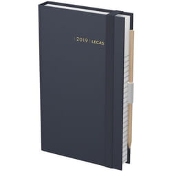 Agenda - LECAS - 100735511 - 9 x 15 cm - 1 jour par page - Couverture rigide assortie
