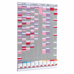 Nobo Kit planning polyvalent 10 colonnes 54 fentes