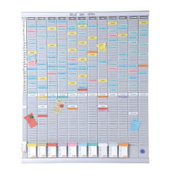 Nobo Kit planning annuel 13 colonnes 54 fentes
