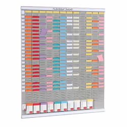 Nobo Kit planning annuel 13 colonnes 54 fentes