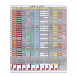 Nobo Kit planning annuel 13 colonnes 54 fentes