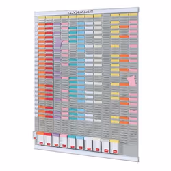 Nobo Kit planning annuel 13 colonnes 54 fentes - Vue supplémentaire 4