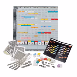 Nobo Kit planning Professional 12 colonnes 32 fentes, 645 mm, 660 mm, 3,55 kg, 285 mm, 790 mm, 35 mm