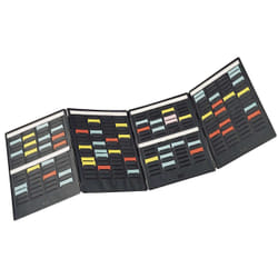 Nobo Kit planning fiches T - Mini planning indice 1,5/4 volets
