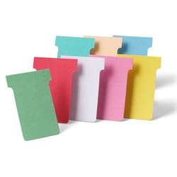 Nobo Fiches T indice 3 jaune sous blister (100)