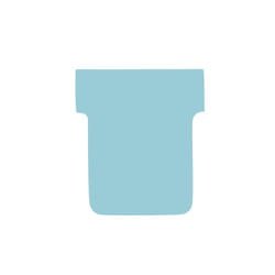 Nobo Fiches T indice 3 Bleu clair ss blister (100)