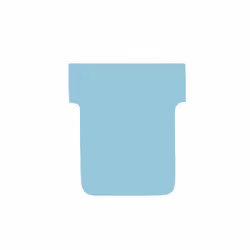 Nobo Fiches T indice 3 Bleu clair ss blister (100)