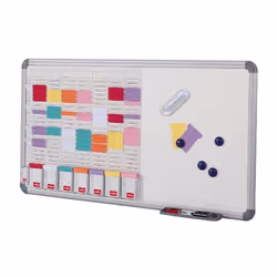Nobo Planning Office T-Board 8 Colonnes 24 Fentes - Vue supplémentaire 4